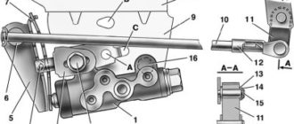 Привод регулятора давления