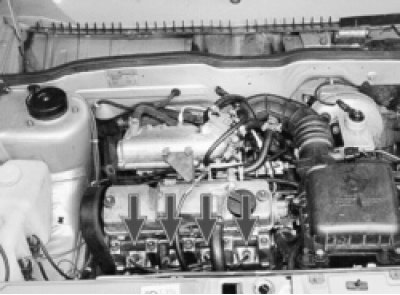 Перебои в работе двигателя