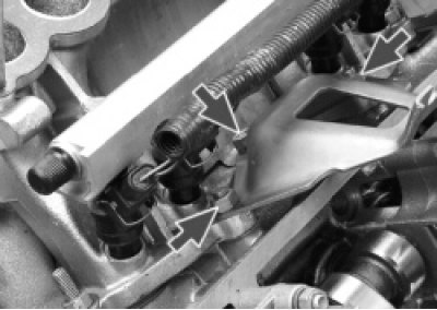 снимите кронштейн