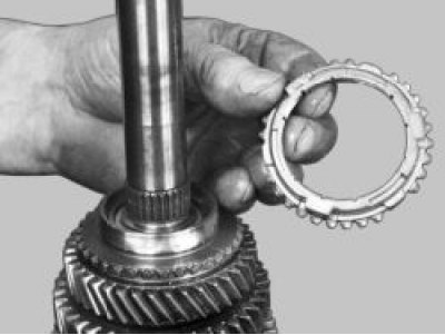 Снимите блокирующее кольцо