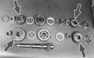 Проверьте состояние шестерен коробки передач