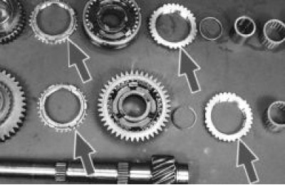 Проверьте состояние блокирующих колец