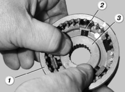 промаркируйте положение муфты