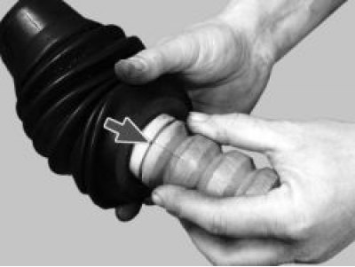 Наденьте защитный кожух