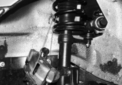 Подвесьте тормозной механизм