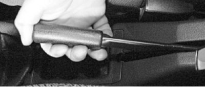 Проверьте полный ход рычага