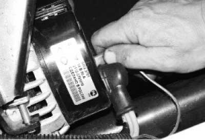 Снятие и установка генератора