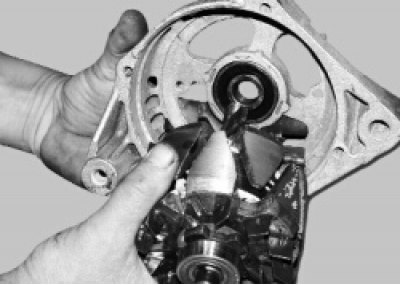 Выньте ротор