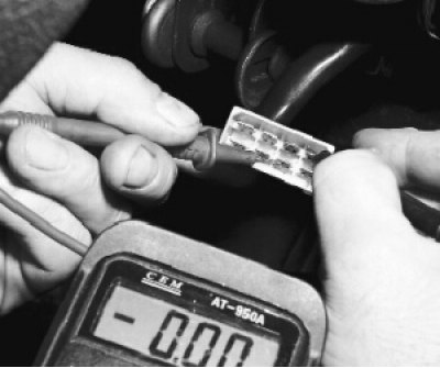 омметром проверьте сопротивление