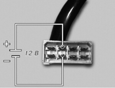 подайте постоянный ток" title="подайте постоянный ток