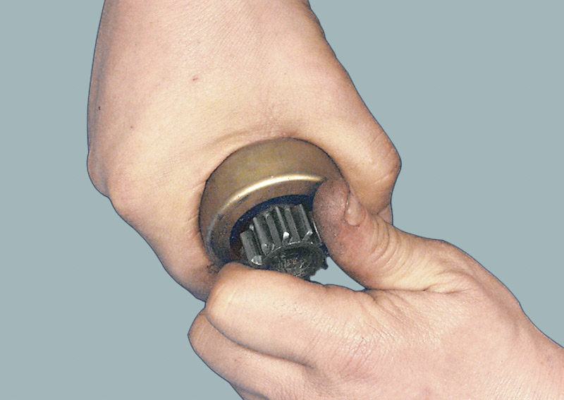 Проверьте состояние обмотки якоря