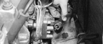 Снятие и установка модуля зажигания