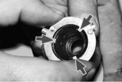 замените контактную пластину