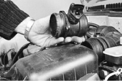 снимите датчик