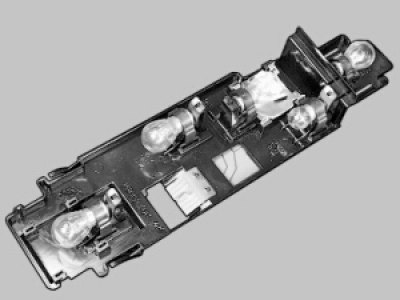 Мощность лампы указана на плате