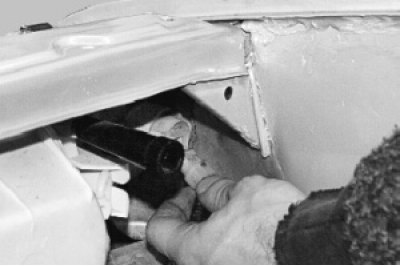 Замена переднего указателя поворота