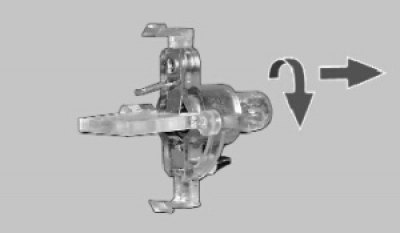 поверните ее на 90°