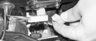 Снятие и установка вентилятора отопителя