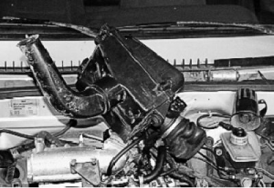 Электродвигатель вентилятора системы охлаждения