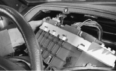 Выведите комбинацию панели приборов